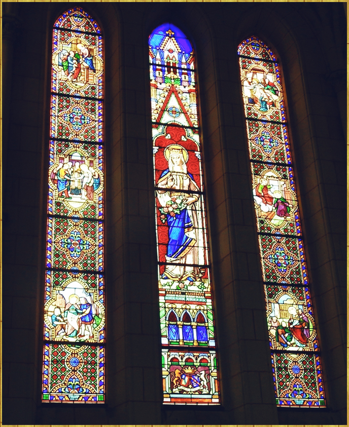 vitrail der la Ste Vierge